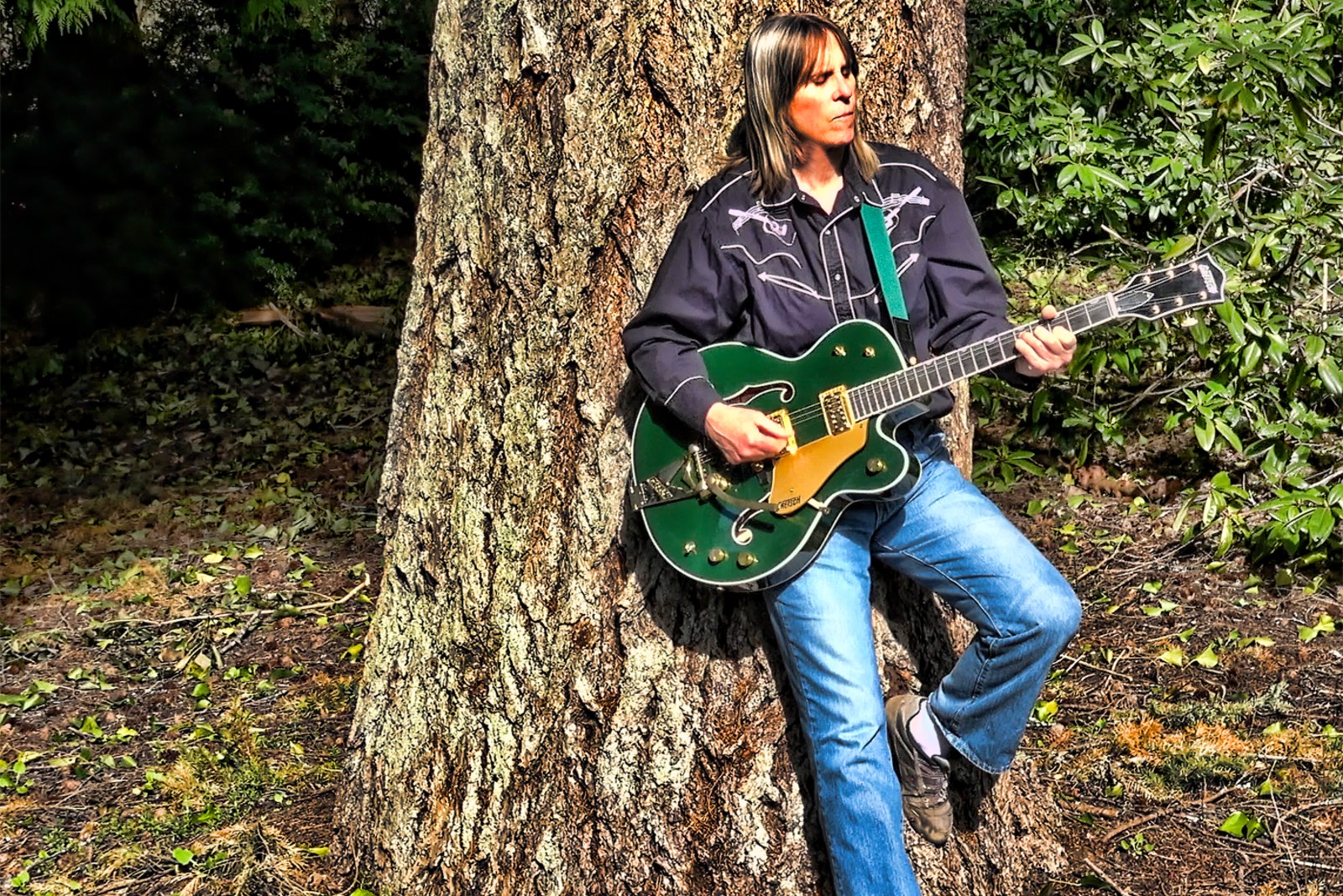 Boombox Blitz: Rusty Reid rests his head on ‘Ancient Stones’