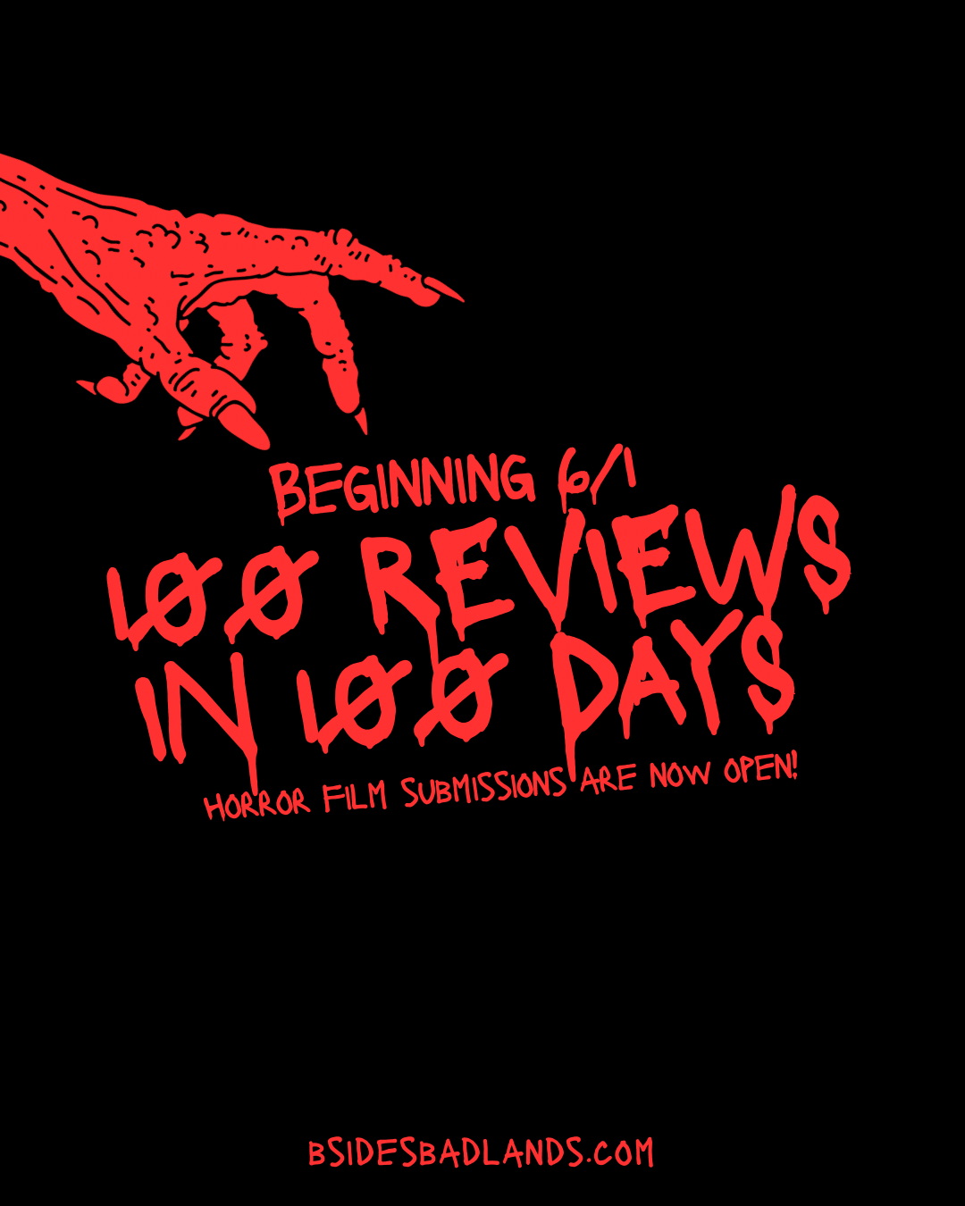 100 Reviews in 100 Days [Submissions Open]